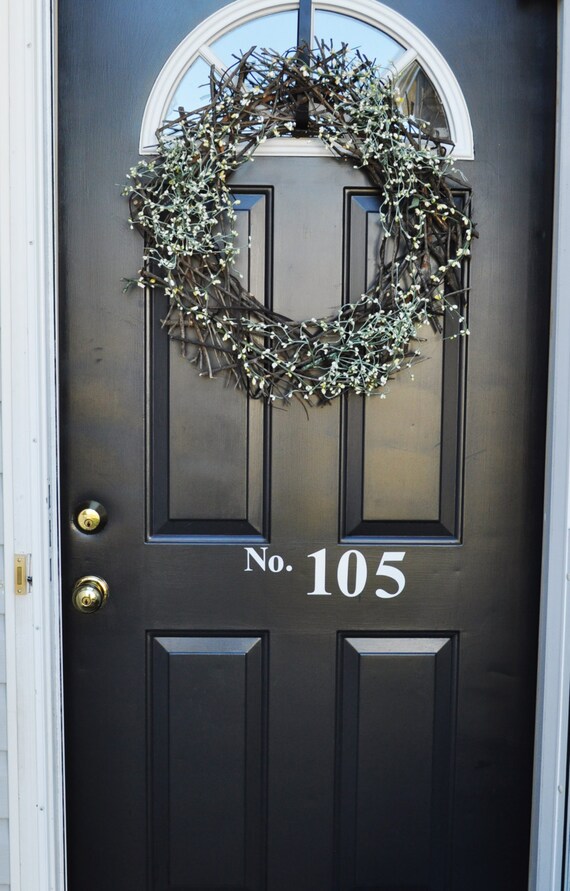 Vinyl House NumbersFront door decalHouse Numbers for Front