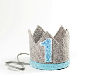 First Birthday Boy Crown || First Birthday Crown Boy || Boy First Birthday Crown Headband || Boy Birthday Outfit