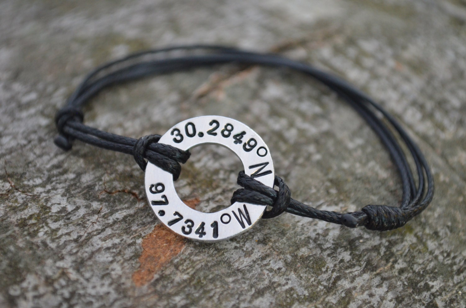Longitude and latitude bracelet Clearance