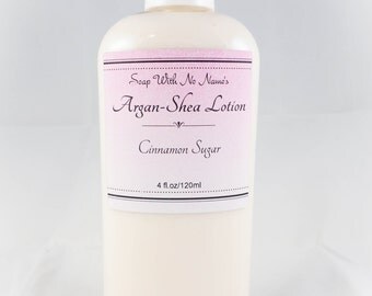 Argan-Shea Lotion - Cinnamon Sugar - 4oz
