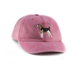 Beagle embroidered cap, baseball hat, dog lover gift, pet mom cap, dad hat, mom, gift for pet lover, dog agility, dog lover hat