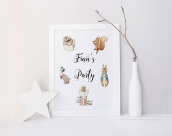 peter rabbit quote etsy