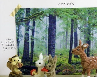 35 Amigurumi patterns - cute animal crochet pattern - crochet toy pattern - japanese amigurumi book - ebook - PDF - instant download