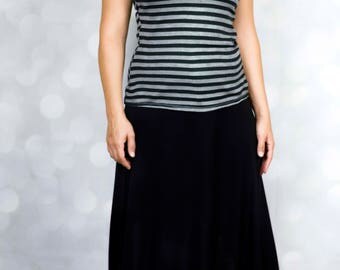Pdf sewing pattern for women / Tank top / easy sewing pattern with step by step sewing tutorial (beginners) XS-XXL plus size