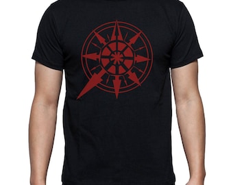 Red Chaos Star Warhammer 40K t-shirt Dawn of War Game t-shirt Cosplay print Gift for him For boyfriend Gift for geek Mens t shirt