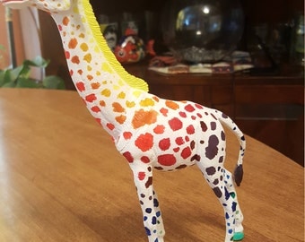 Download Plastic giraffe toy | Etsy