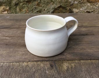 Hand thrown stoneware coffee mug #3