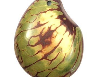 Taguascheibe, light green, 40mm, 1 piece, trailer, F