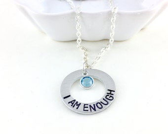 Mental health awareness, Anxiety awareness I am enough, Mental illness no bad days, Depressed anti anxiety, April birthstone emerald