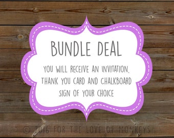 Custom Chalkboard Printables by ForTheLoveOfMonkeys on Etsy