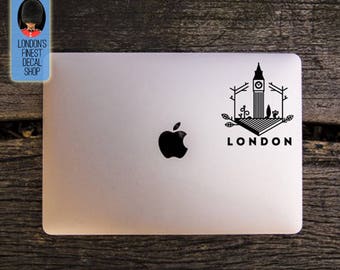 City of London Big Ben Macbook / Laptop Vinyl Decal