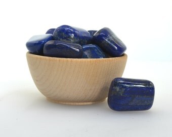 A grade Lapis lazuli tumblestone, natural lapis lazuli crystal one piece
