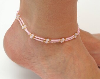 gift|for|her Womens Ankle Bracelet Anklet beach Delicate Anklet gift for Women anklets Yoga anklet girlfriend gift for wife Summer gifts