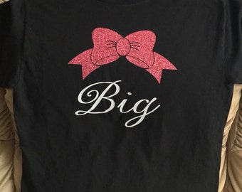 Sorority Shirts - Big Shirts -Little Shirts - Big Little Sorority Shirts - Bow T-Shirts - T-Shirts - Vinyl Shirts