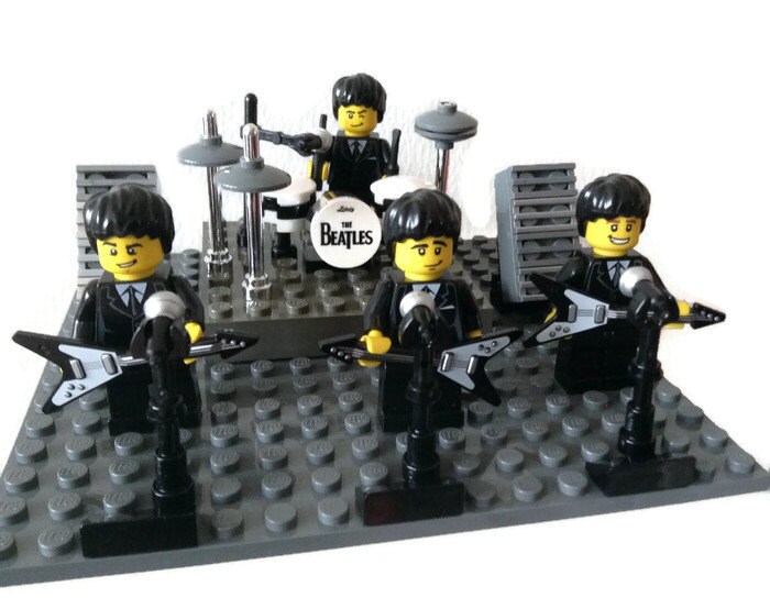 Beatles Cake Topper Birthday Wedding Anniversary Cake Topper