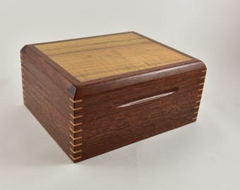 Trinket Box, Handcrafted Box, Storage Box, Timber Box, Wooden Box.