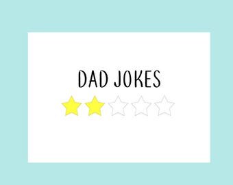 Funny Fathers Day Card | Fathers Day Gift, Gifts for Dad, Dad Gift, Dad Birthday Card, New Dad Card, Dad Jokes, Funny Greeting Cards