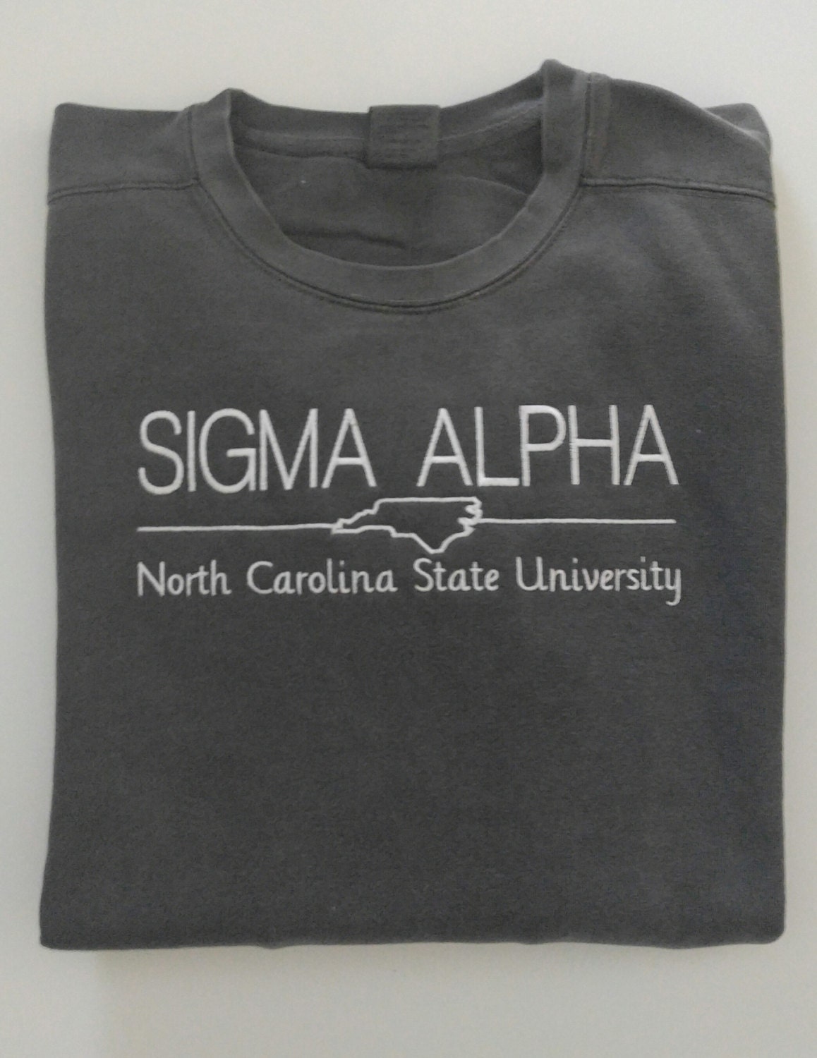 Sorority Sweatshirt Comfort Colors Sigma Alpha Sorority 6905