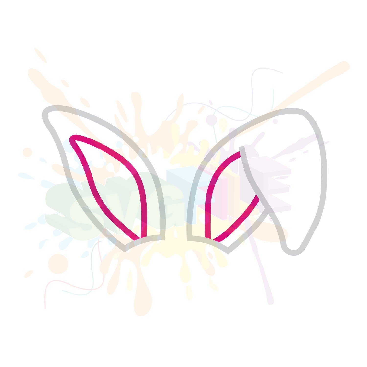 Download Bunny Ears SVG Files for Cutting Easter Cricut Designs SVG