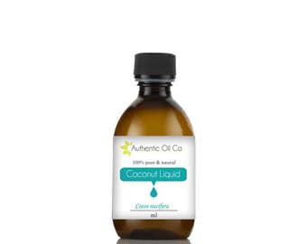 Coconut Oil Fractionated Liquid Various sizes 10ml 50ml 100ml 250ml 500ml 1 litre
