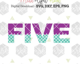 Download Fifth birthday svg | Etsy