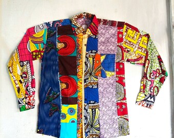 african print shirt women