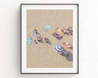 Beach Art Print Beach Wall Print Coastal Decor Beach Art Beach Decor Wall Art Beach Wall Decor Printable Wall Art Home Decor Seaside Print