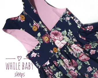 Tea Party Dress - Racer Back - Custom Made
