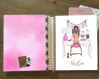 Planner Desk Planner Cover: for use with Erin Condren Life Planner(TM), Happy Planner and Recollections Planner