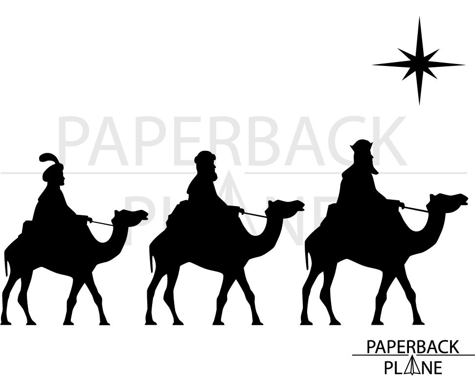 Download Three Kings SVG PNG DXF Files Silhouette Studiocameo