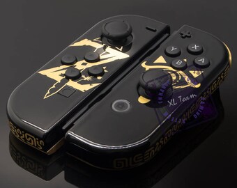 Custom The Legend of Zelda Breath of the Wild Themed Nintendo Switch Joy-Con JoyCon Controllers