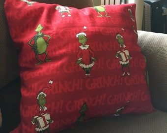 Grinch pillow | Etsy