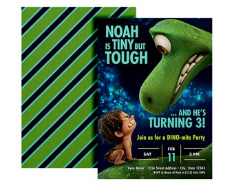 The Good Dinosaur, The Good Dinosaur invitation, The Good Dinosaur birthday, The Good Dinosaur Birthday, The Good Dinosaur invite