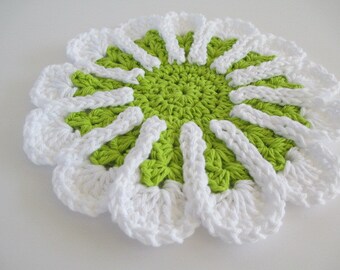 Crocheted Cotton Doilie