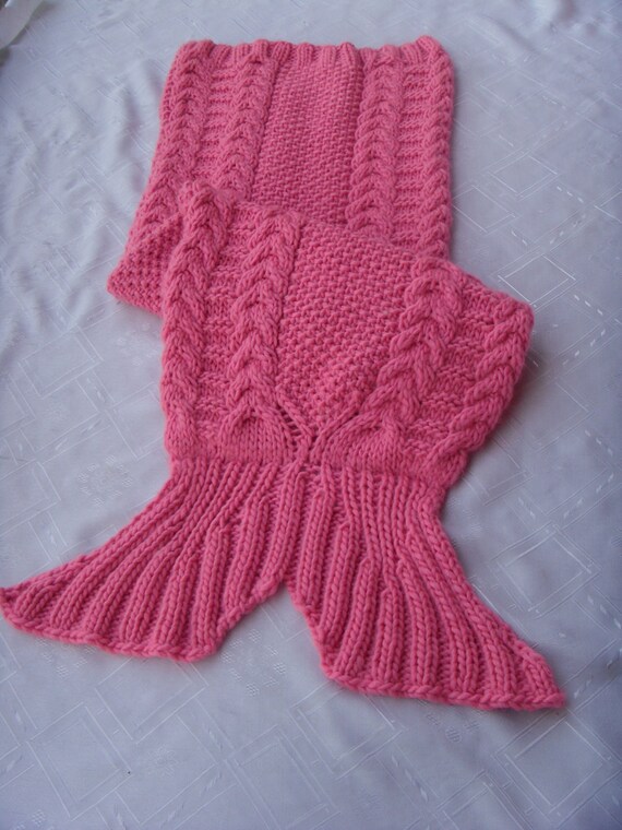 Mermaid tail blanket pattern Knitting pattern mermaid Mermaid tail pattern Me...