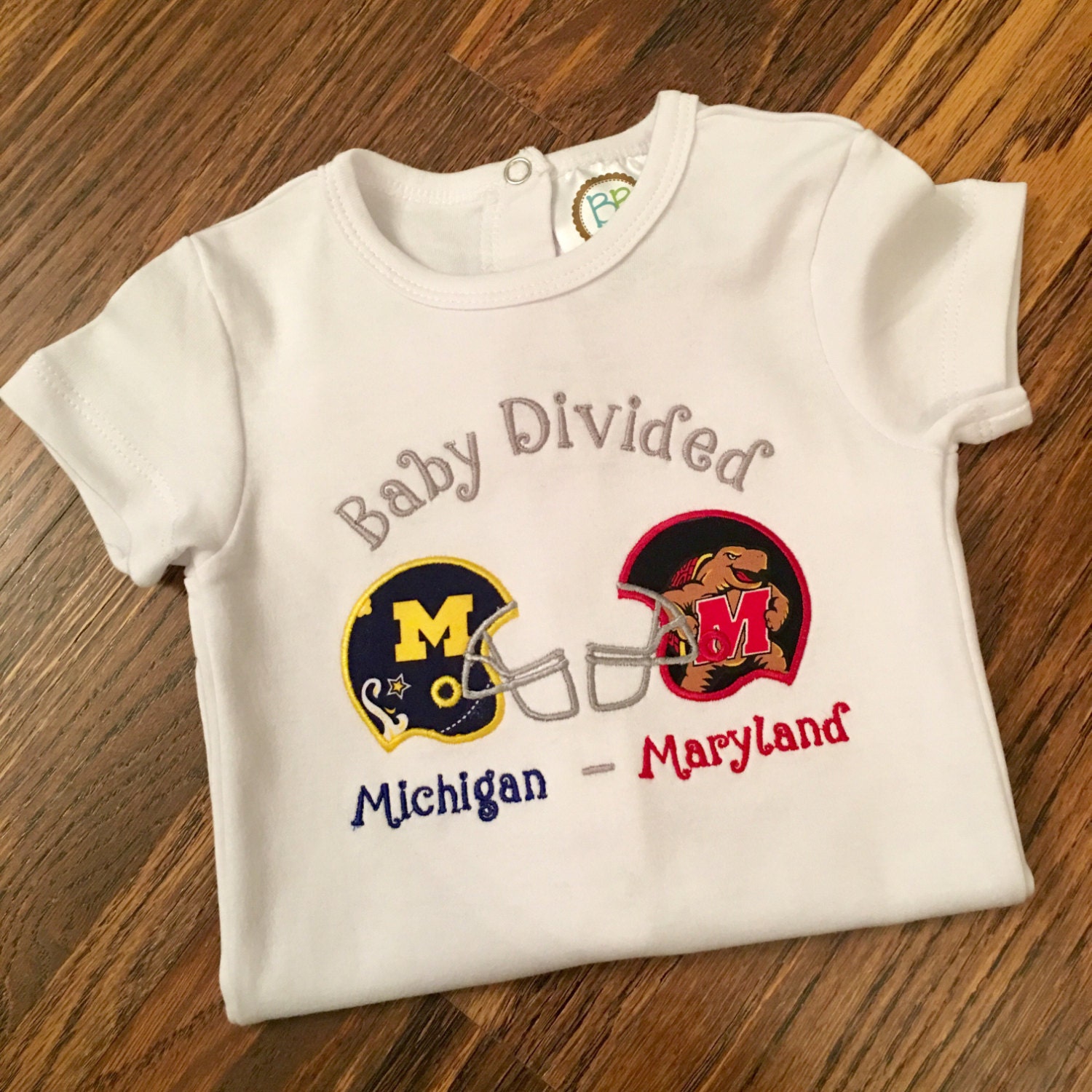 House Divided / Baby Divided Onesie by SewSouthLane on Etsy