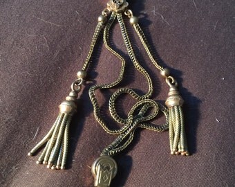 Victorian Vintage Antique Gold Filled Dangling Charm Hanging
