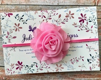 Bubblegum Pink Headband, Baby Headband, Newborn Headband, Baby Girl Headband, Pink Headband, Infant Headband, Toddler Headband, Headbands