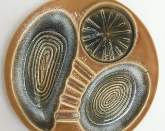 Mid century modern ceramic ashtray.
