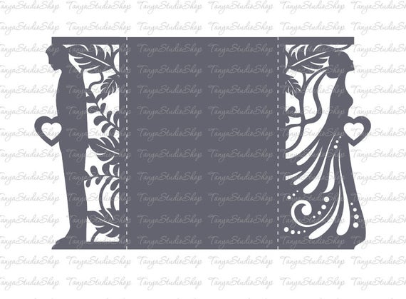 Download Wedding invitation - SVG, DXF, ai, CRD, eps, studio3 ...