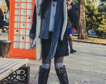 Black Leather Boots Wild, Handmade, Custom-made, Black Leather Boots, Wild West, Leather Boots Woman, Natural Leather, Leather boots man