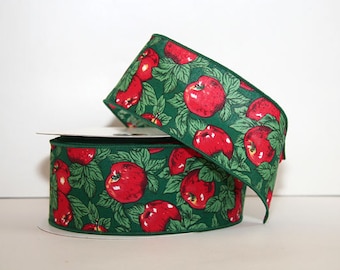 2 1/2" Country Apple Ribbon - WE - 10YDS