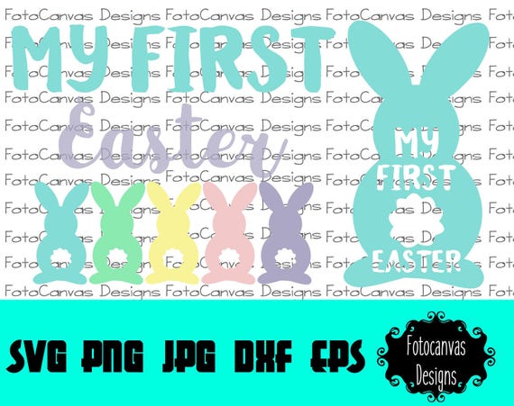 Download Items similar to SALE! My First Easter SVG, Bunny Tail ...