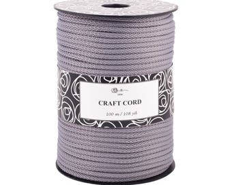108 yards / 100m cordon en macramé cordon de crochet, crochet corde, crochet de sac, corde en macramé, fil crochet, fil macramé, corde de coton, fil à tricoter