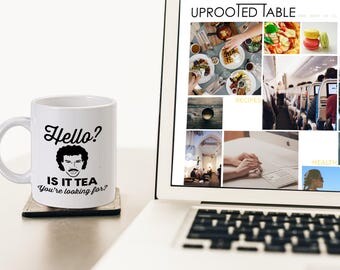 Lionel Richie, "Hello, is it Tea You're Looking For?" Coffee Mug