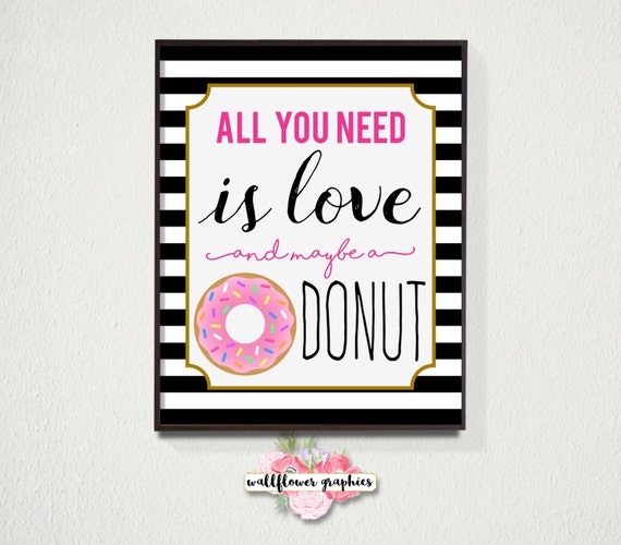 Kate Spade Wall Decor all you need is love and maybe a donut wall art // kate spade wall Kate Spade Wall Decor all you need is love and maybe a donut wall art // kate spade wall