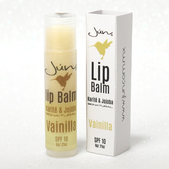 Vanilla Lip balm Organic karite lip care organic