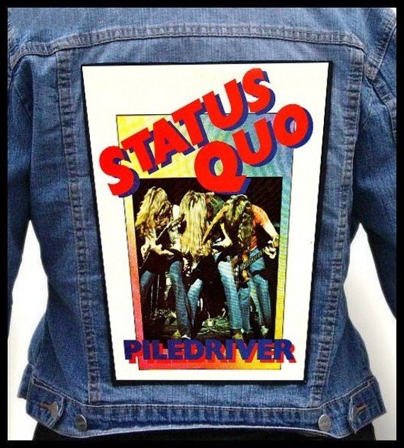 status quo piledriver t shirt