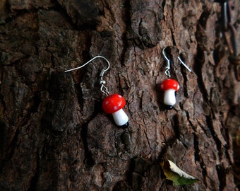 AMANITA MUSCARIA EARRINGS