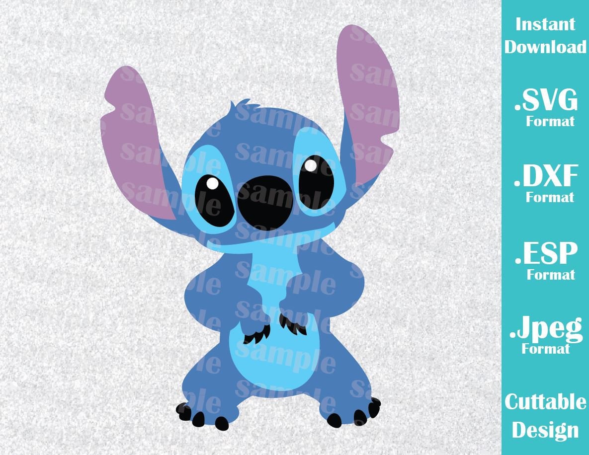 Download INSTANT DOWNLOAD SVG Disney Inspired Stitch from Lilo and ...